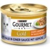 Gourmet Gold Zarte Häppchen mit Kalb und Gemüse - 85 g