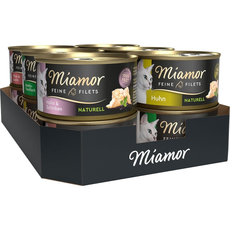 Miamor Feine Filets naturell Mixtray 2 24x80g