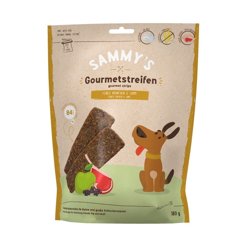 Sammy´s Gourmetstreifen Hühnchen & Lamm 180g