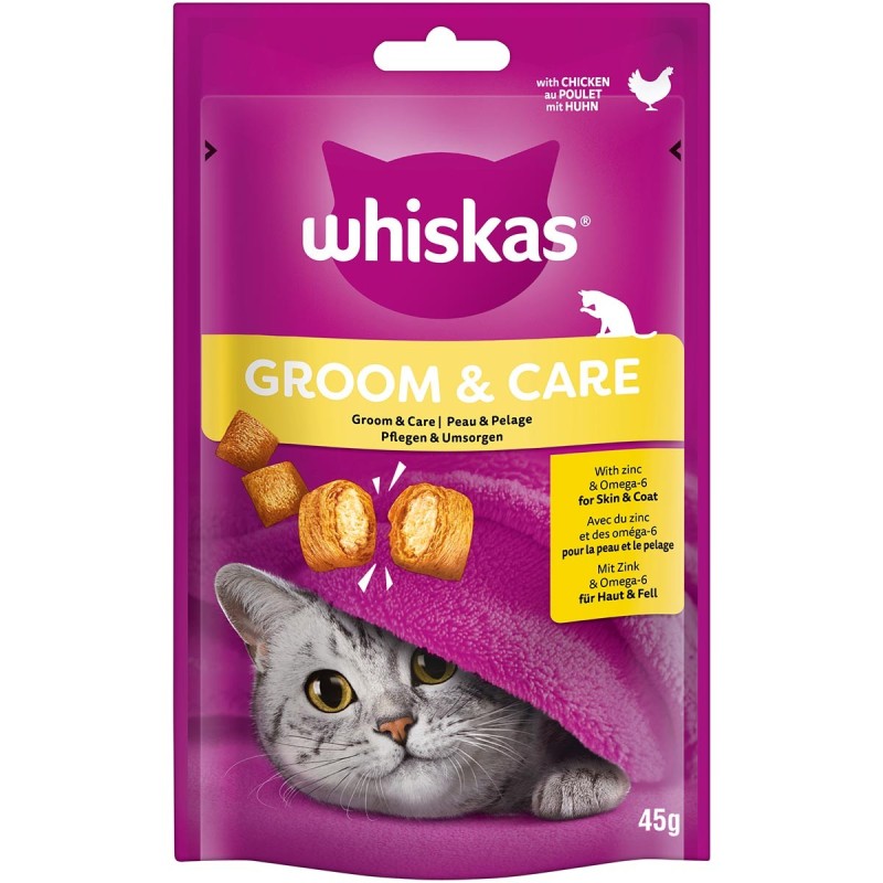 Whiskas Pflegen & Umsorgen mit Huhn 4x45g