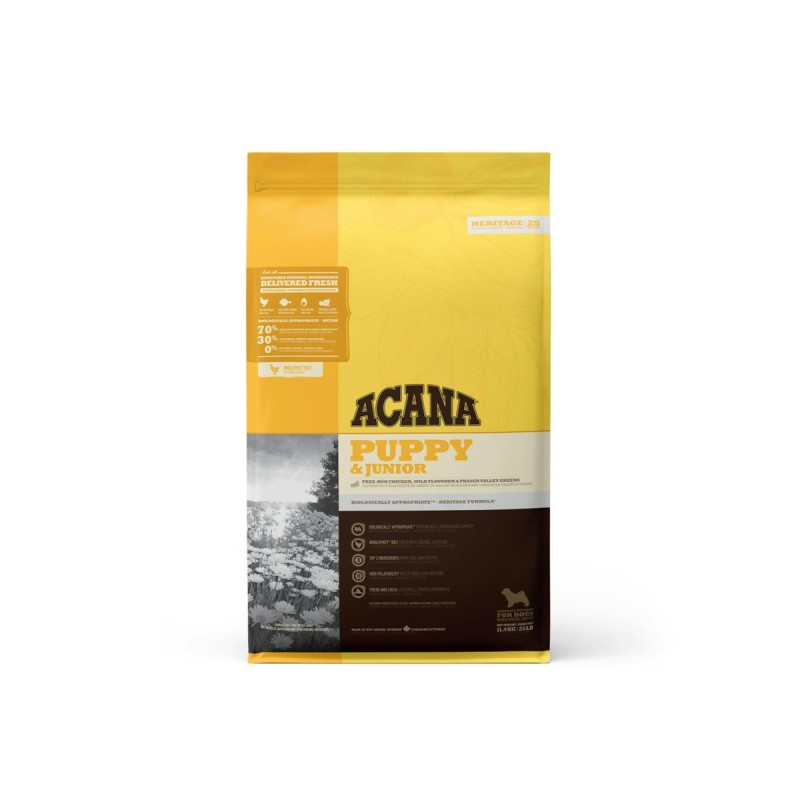 ACANA Heritage Puppy & Junior Hundetrockenfutter 11,4 Kilogramm