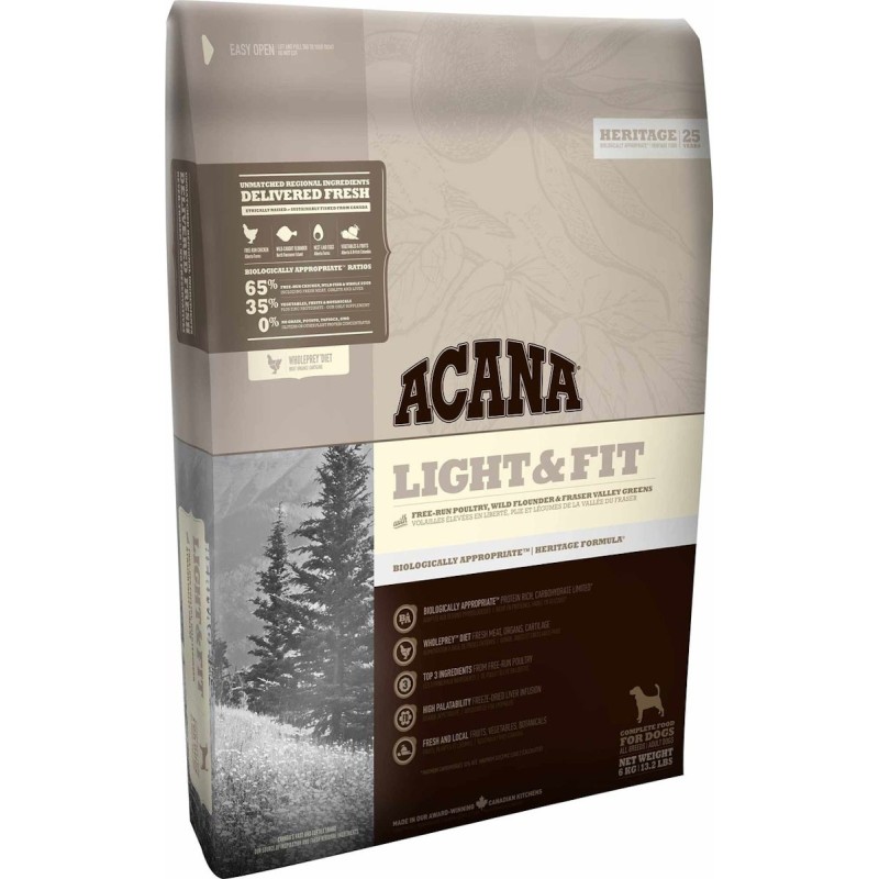 ACANA Heritage Light & Fit 11,4kg Hundetrockenfutter