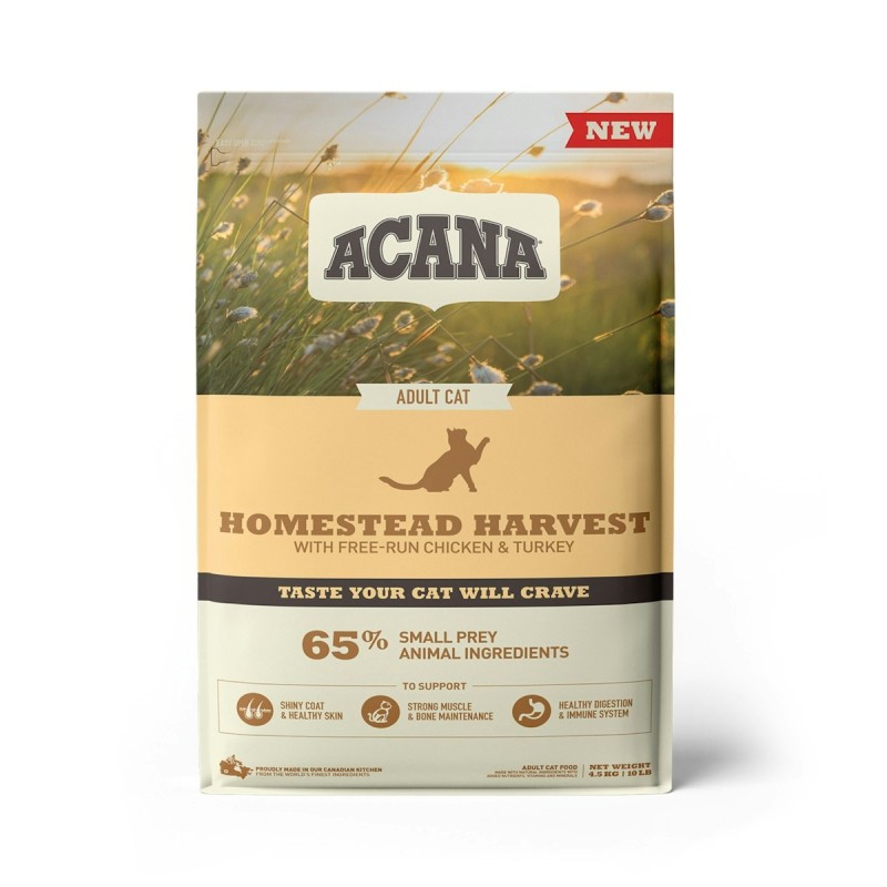 ACANA Katze Homestead Harvest Katzentrockenfutter 4,5 Kilogramm