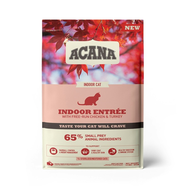 Acana Cat Indoor Entrée Katzentrockenfutter 4,5 Kilogramm