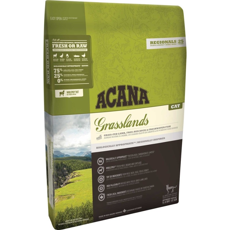 ACANA Regionals Grasslands Katzentrockenfutter 1,8 Kilogramm