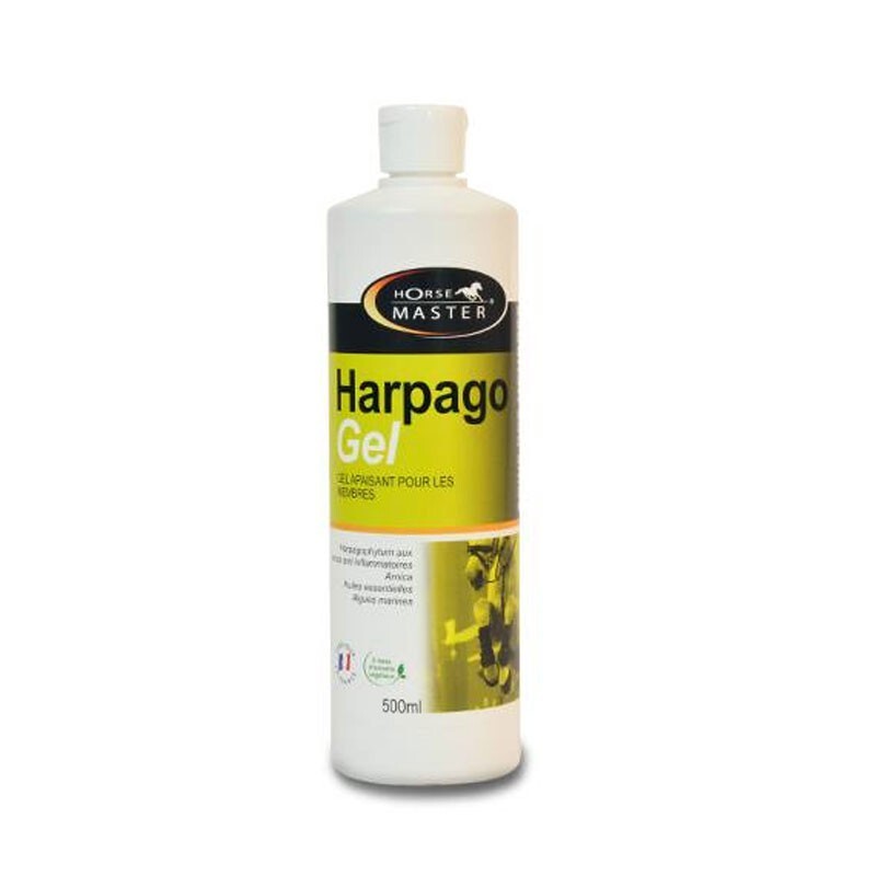 Gel für die Gliedmaßen Aufwärmen und Schmerzen Pferd Horse Master Harpagogel 500 ml