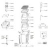 EHEIM 7444578 Adapter kompl. Ersatzteil für 2026/2028/2126/2128