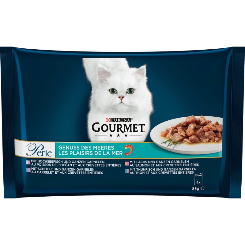 Gourmet Perle Genuss des Meeres 4x85g - 340 g