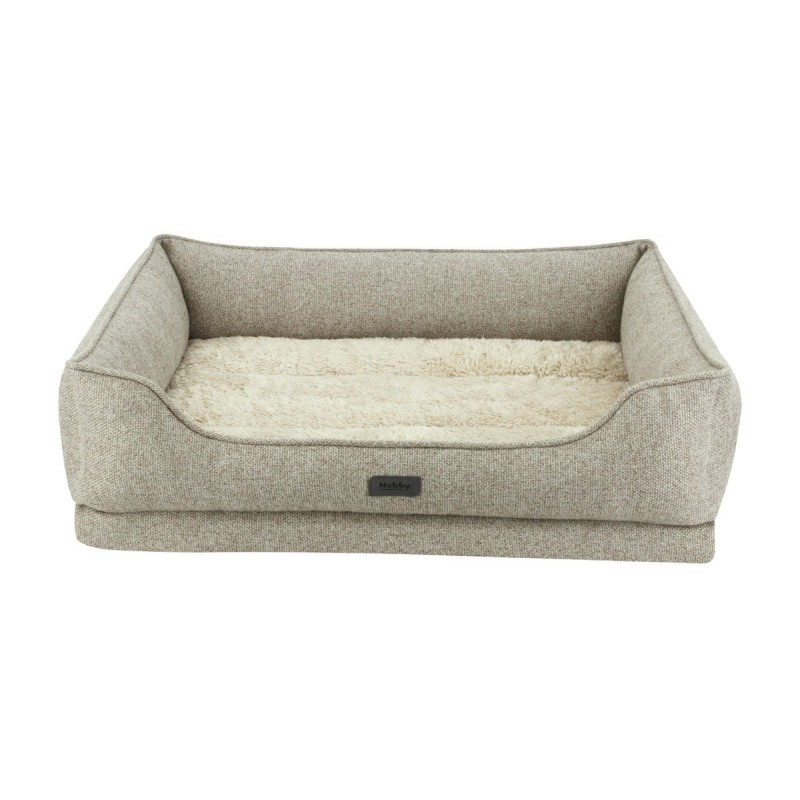 Nobby Orthopädisches Bett CALBU beige 71 x 56 x 16 + 5cm