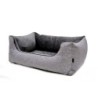 LEBON Hundebett Louis PLUS 80x60x27cm orthopädisch silver