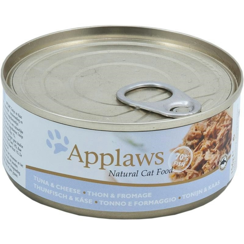 Applaws 156g Katzennassfutter 24 x 156 Gramm Thunfisch & Käse