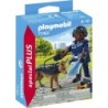 Playmobil® Konstruktions-Spielset »Polizist mit Spürhund (71162), Special Plus«, Made in Europe