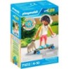 Playmobil® Konstruktions-Spielset »Junge mit Hund (71612), myLife«, (8 St.), Made in Europe