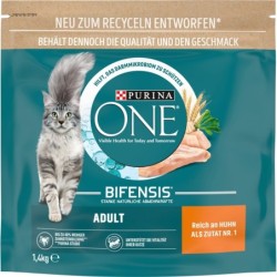 PURINA ONE Adult mit Huhn...