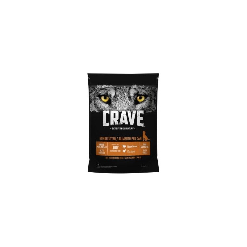 Crave Hundefutter mit Truthahn & Huhn