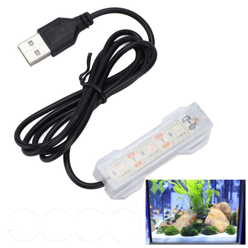 Lampen LED-Beleuchtung Aquarium Licht Tank Aquarium Zubehör Wasserpflanzen Licht Aquarium Lampen Green Light