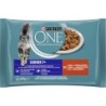 PURINA ONE Senior 7+ mit Huhn und grüne Bohnen 4x85g - 340 g