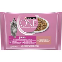 PURINA ONE Junior mit Lachs...