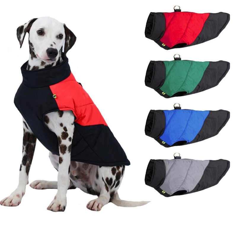 Winter-Hundejacke, warme, wasserdichte Hundekleidung für kleine, mittelgroße und große Hunde, Welpen, Haustier, kaltes Wetter