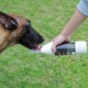 Tragbare Hundewasserflasche mit Aufbewahrungsbehälter für Futter und Wasser für kleine Hunde und Haustiere, Futternapf für Ou