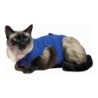 KVP Pet Recovery T-Shirt Blau 74–86 cm TU transparent