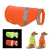 Hundekleidung Big Dog Night Reflektierende Sicherheitskleidung Haustier Atmungsaktive Weste S orange