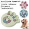 Pet Feeder Interaktive geistige Bereicherung Hundefutter Puzzle Spielzeug IQ Training Hund Slow Feeder Pet Supplies Snowflake