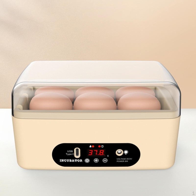 Hatcher mit Licht Brutapparat Digital Ei zum Ausbrüten von Taubenenten 4 Manual Egg Turning