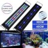 Neue 30/40 cm Aquarium LED Licht Vollspektrum Bunte für Aquarium Korallen Aquakultur Pflanze 30cm UK schwarz