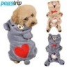 Fleece Haustier Hund Kleidung Winter Warme Hund Hoodies Hund Overall Mantel Welpen Kleidung Yorkshire Terrier Weste Haustier