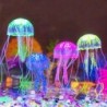 Künstliche Schwimmen Glühende fluoreszierende Quallen Aquarium Dekoration Aquarium Unterwasserpflanze Marine Aquatische Lands