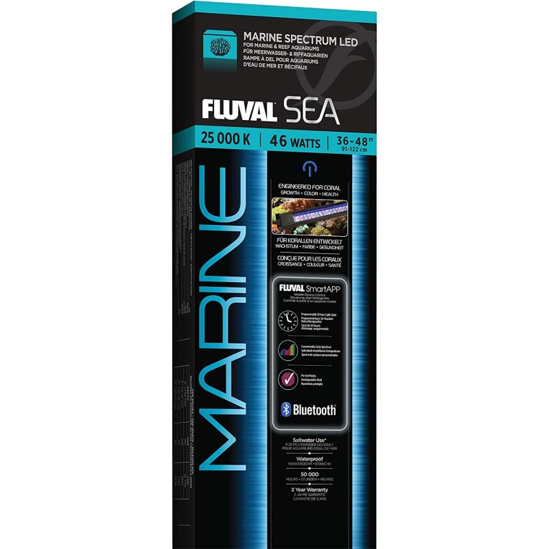 Fluval Marine Spectrum LED Bluetooth, 46 W, 91–122 cm