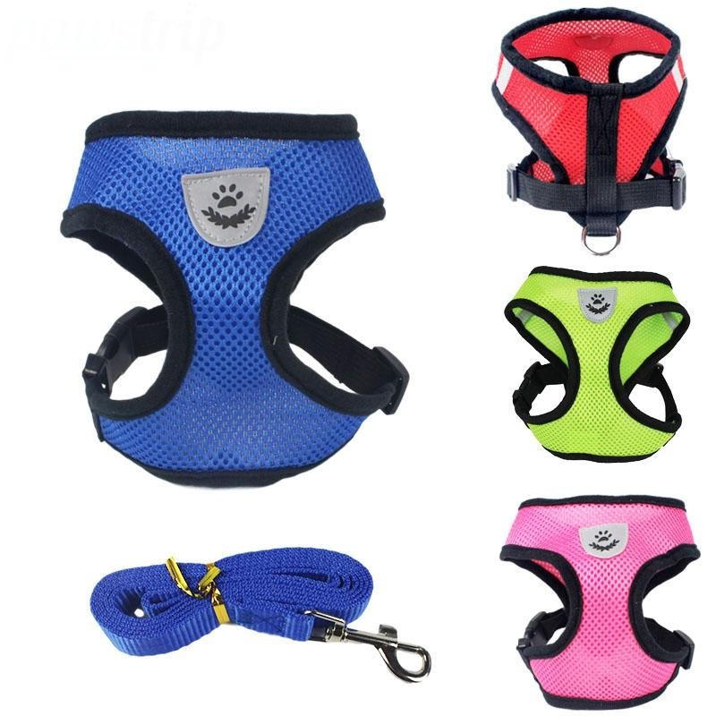 Sommer Mesh Kleine Hundegeschirr Leine Set Welpen Katze Weste Geschirr für Chihuahua Mops Bulldogge Arnes Perro Katze Hundege