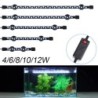 Wasserdichte Aquarium-Lichter, 18–58 cm, Tauch-Aquarium-Licht, Unterwasser-weißes Licht, LED-Landschaftsbau, dekorative Lampe