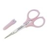 Welpenhaarschneider Twist Stick pointed scissors with scissor cover rosa