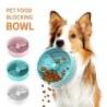 Slow Food Bowl Puzzle-Hundenapf verlangsamt die Fressgeschwindigkeit um das 15-fache, sicherer, leicht zu reinigender Futtern