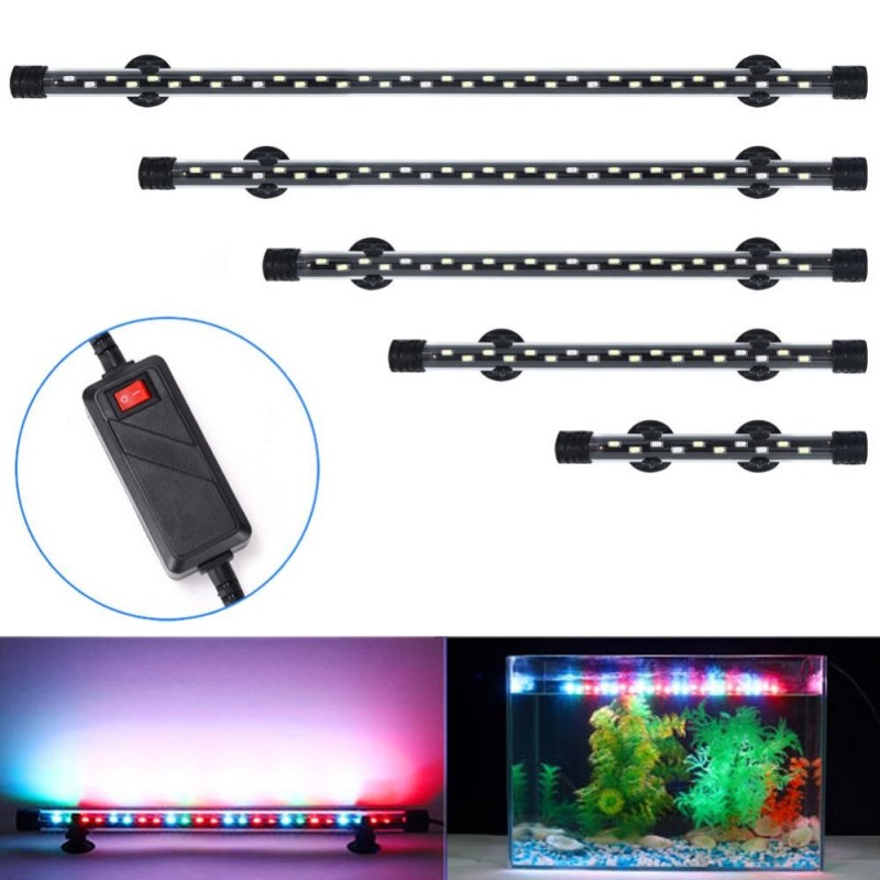 Aquarium Lichter Blau/Grün/Rot LED Landschaftsbau Aquarium Dekorative Lampe 4W