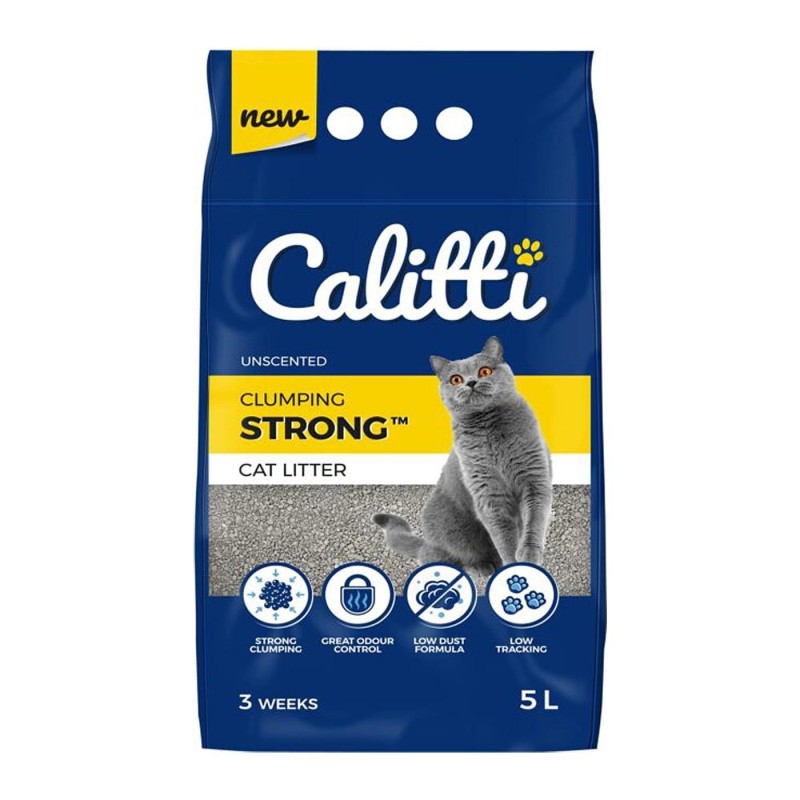 CALITTI STRONG UNDUFTIERTE KATZENSTREU 5L