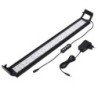 Best Store Aquarium-LED-Beleuchtung mit verstellbarer Halterung für Aquarium-Fischpflanzen D400 14W US schwarz