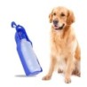 500 ml Hund Wasser Flasche Klapp Trinker Kunststoff Tragbare Wasser Flasche Haustier Im Freien Reise Trinkwasser Futternapf 2