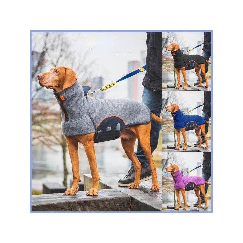 Winterkleidung für Hunde, dickes Fleece, warme Hundemäntel für kaltes Wetter, Outdoor-Schneefeld, Hundemantel, Jacken für kle