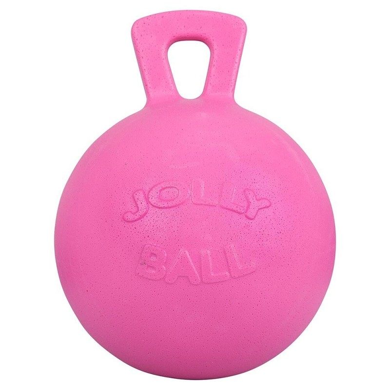 Ball mit Griff für Pferde Jolly Bubble Gum 10"