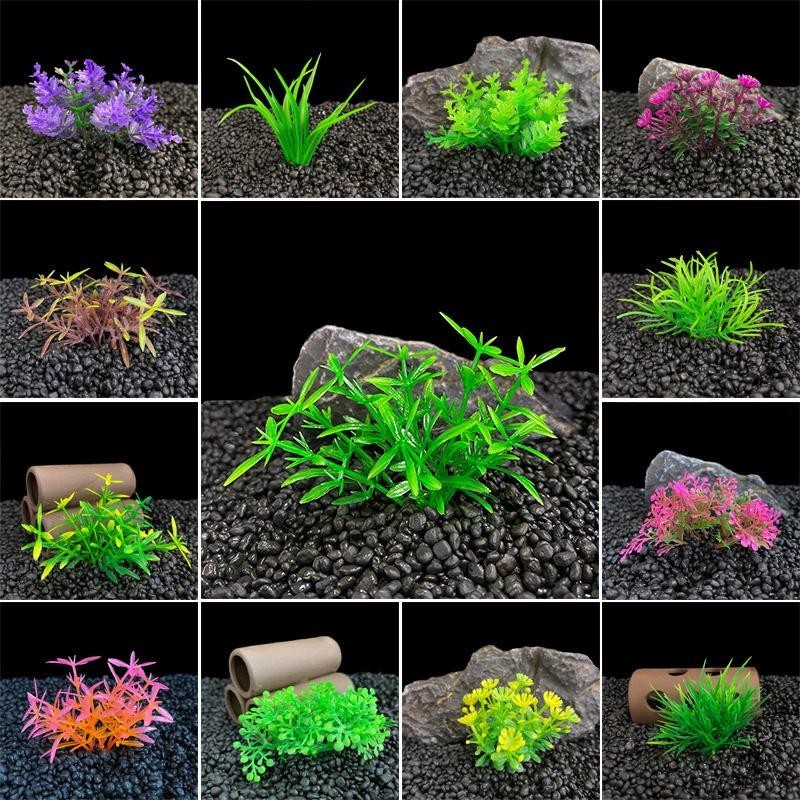 1PC Aquarium Simulation Wasser Unkraut Ornament Gras Dekoration Ornament Künstliche Pflanzen 1