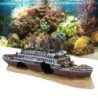 Titanic Lost Wrecked Boat Ship Aquarium Dekoration Ornament Wrack Ornamente