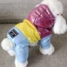 Winter-Hundekleidung, wasserdichter Haustier-Overall, warmer Hundemantel, Welpenjacke, Chihuahua-Kapuzenpullover, Pudel-Outfi