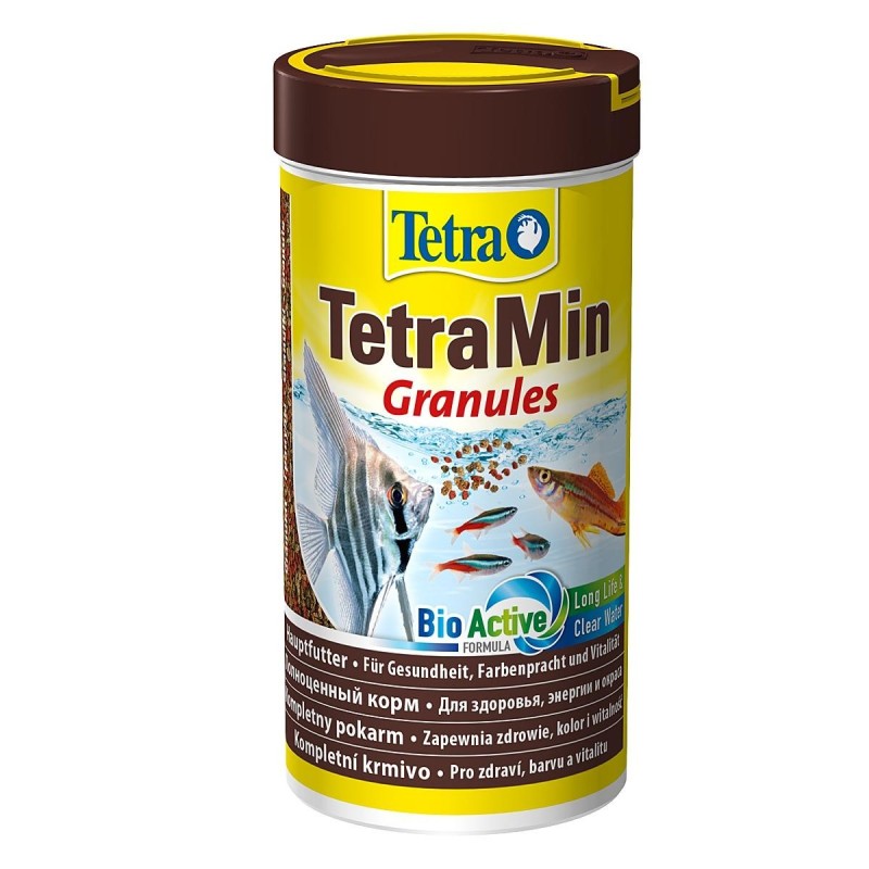 Tetra Min Granules 250Ml - Granuliertes Fischfutter