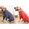 Hunde-Fleecejacke, warmer Wintermantel, vierbeiniger Pullover für mittelgroße und große Hunde 3X-Large wassermelone roten