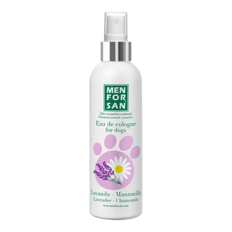 Menforsan Hunde-Lavendel-Kamille-Köln 125 ml TU transparent