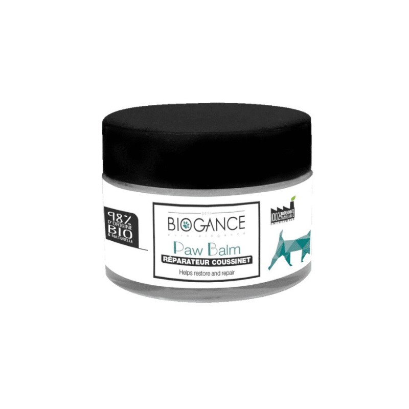 Reparierender Balsam für Hunde- und Katzenpfoten Biogance Paw Balm