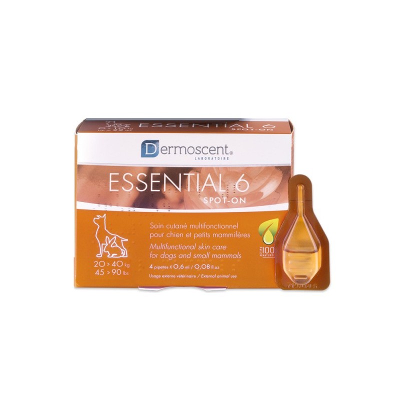 Hundenpflege LDCA 20-40 kg  Dermoscent Ess 6 (x4)